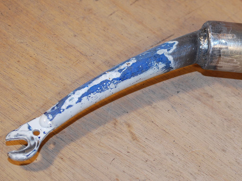 Voyageur LWB Recumbent - modified forks